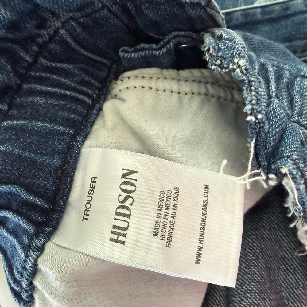 Hudson Trouser Wide Leg Cropped Jeans Dancehall Size 29 NWT - Picture 9 of 9